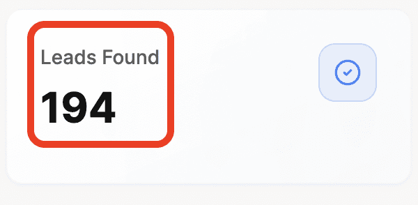 Sendpilot's Lead Extraction result for the post: 194 leads found